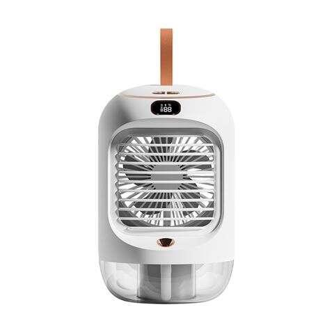 XO Mini Climatizzatore - Tre velocit - Rotazione di 90 - Batteria 3600Mah - Modalit notturna - Silenzioso - Display digitale