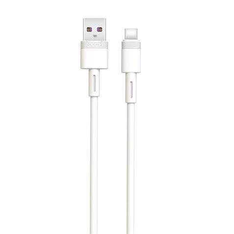 Cavo di ricarica rapida USB XO NBQ166 - Tipo C - 5 A - 1 m - Bianco