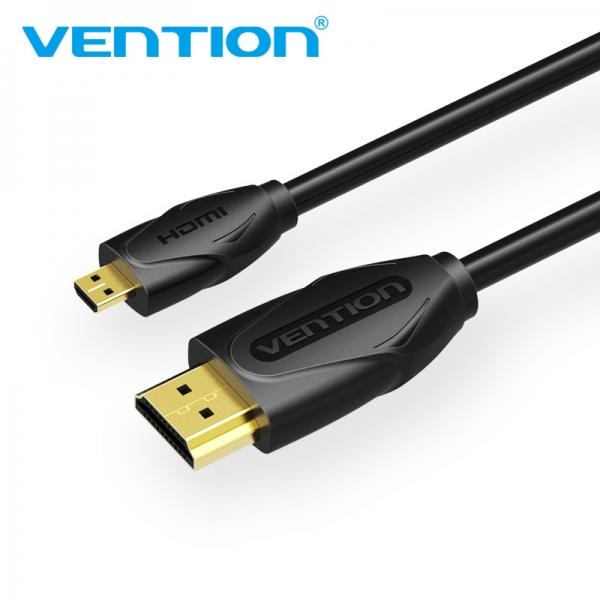 Vention VAA-D03-B200 cavo HDMI 1 m HDMI tipo D (Micro) HDMI tipo A (Standard) Nero