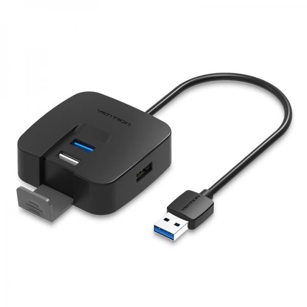 Vention HUB 4 in 1 da USB3.0 a 3xUSB2.0 - 1m Specifiche -Connessioni 1 x USB 3.0 maschio/ 3 x USB 2.0 maschio -Colore nero -ADD