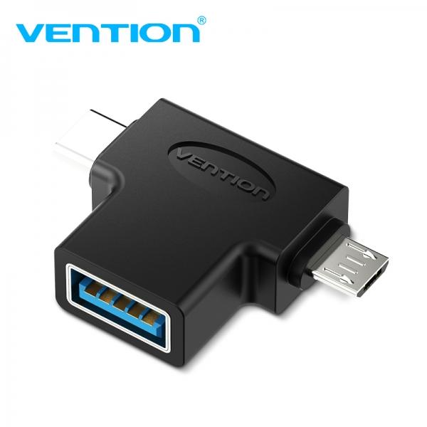 Vention CDIB0 adattatore per inversione del genere dei cavi USB 3.0 Micro USB, USB Type-C