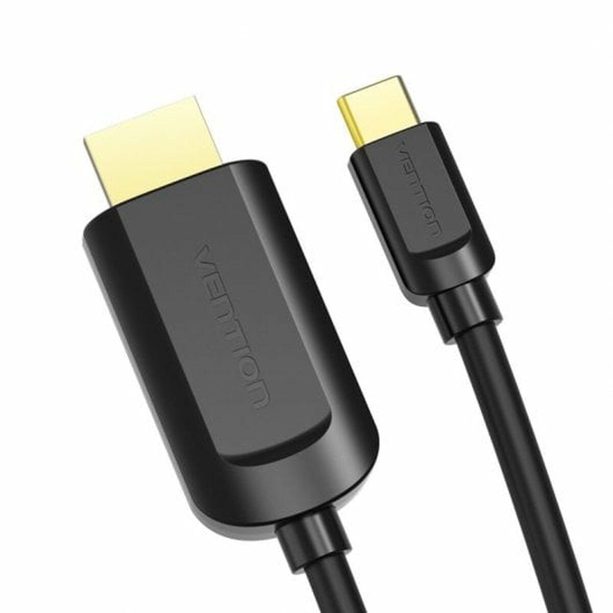 Cavo USB-C con HDMI Vention CGUBG Nero 15 m