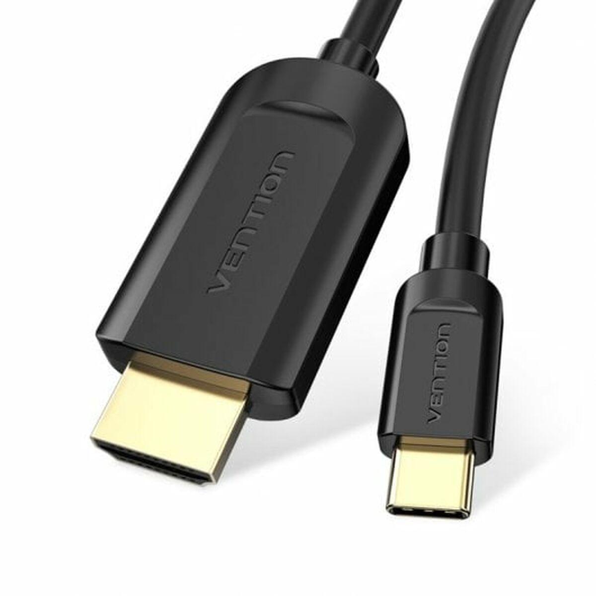 Cavo USB-C con HDMI Vention CGUBG Nero 15 m