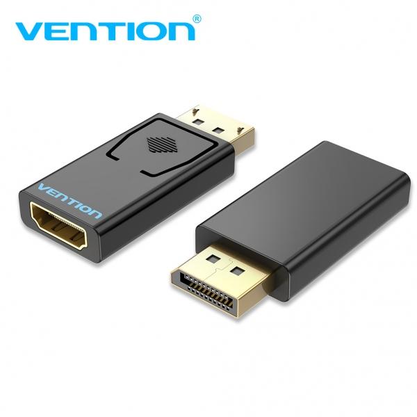 Vention HBKB0 adattatore per inversione del genere dei cavi DP HDMI Nero