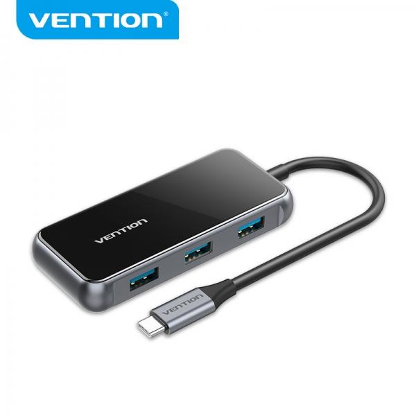 Vention 5-in-1 Hub USB-C a...