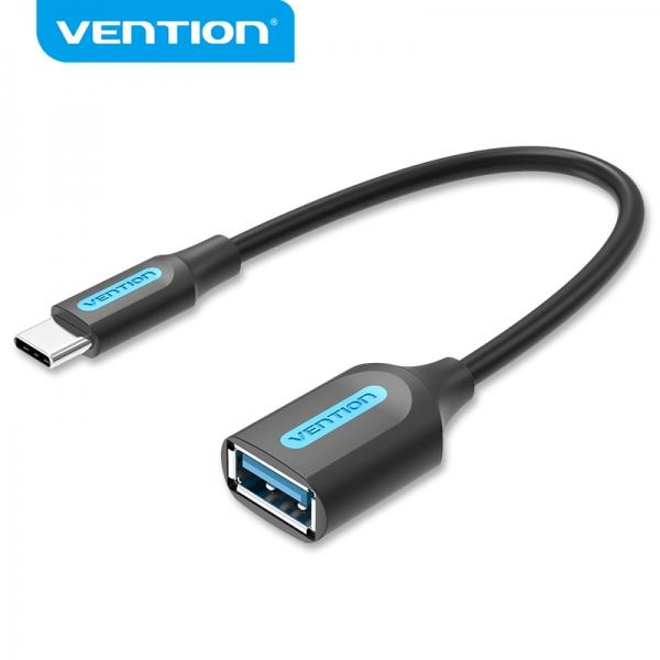 Vention CCVBB cavo USB USB 3.2 Gen 1 (3.1 Gen 1) 0,15 m USB C USB A Nero