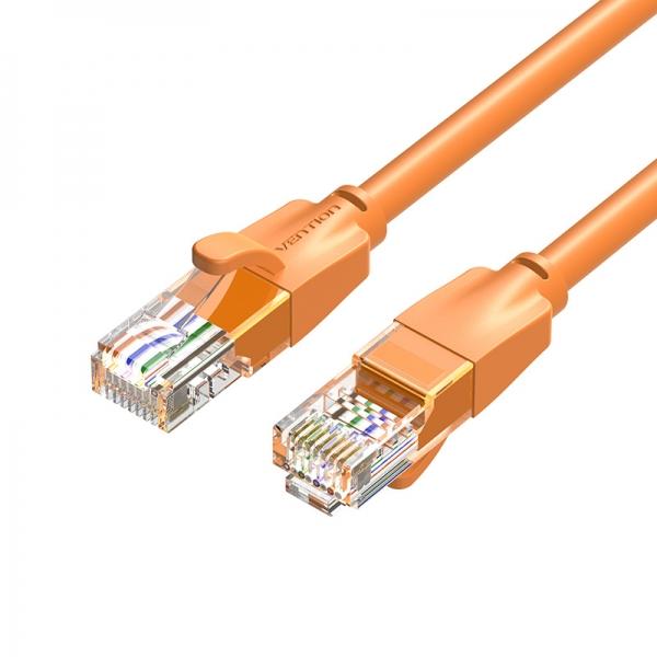 Cavo Ethernet Cat.6 Vention - 1000Mbps, blindato, connettore RJ45 dorato