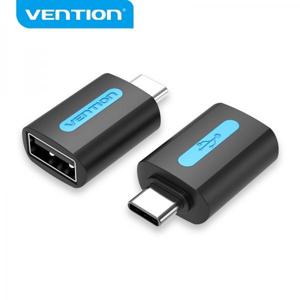 Vention CDTB0 adattatore per inversione del genere dei cavi USB C USB A Nero
