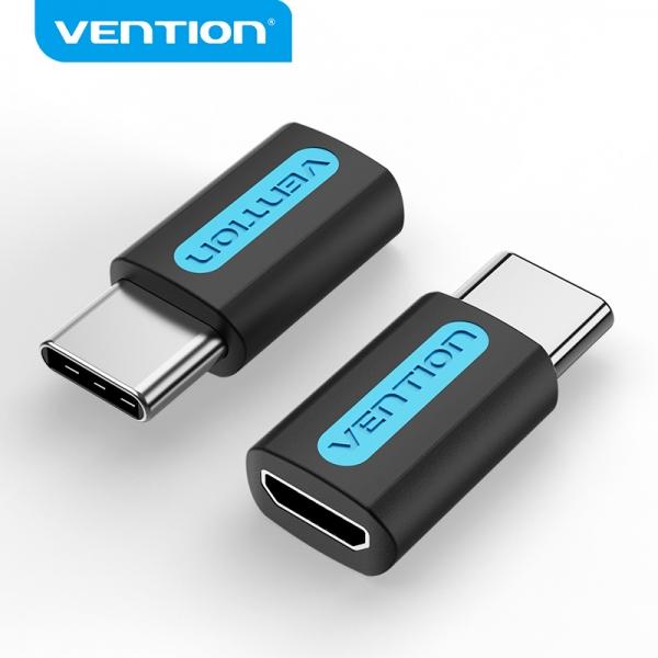 Vention CDXB0 adattatore per inversione del genere dei cavi USB C Micro USB B Nero