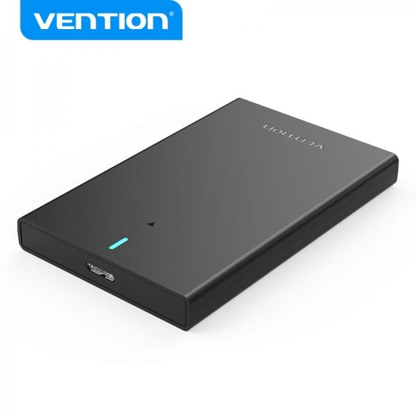 Vention KPAB0 contenitore di unità di archiviazione Custodia per Disco Rigido (HDD) Nero 2.5"