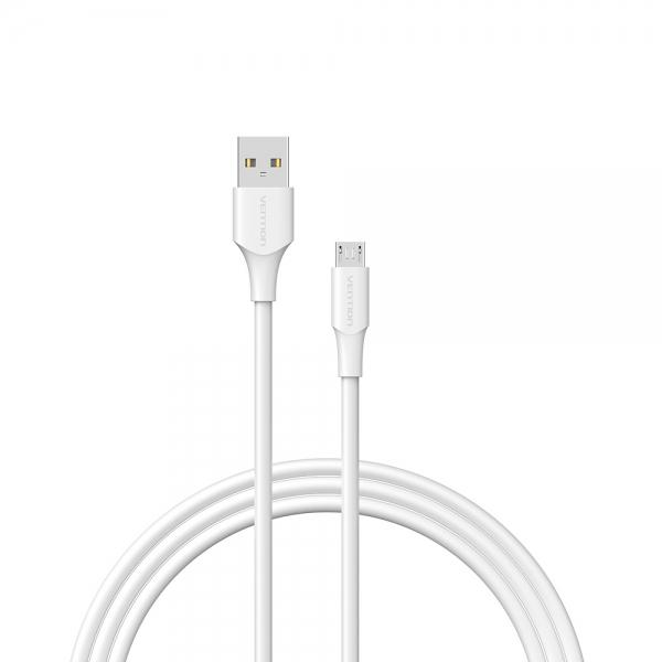 Vention CTIWH cavo USB USB 2.0 2 m USB A Micro-USB B Bianco