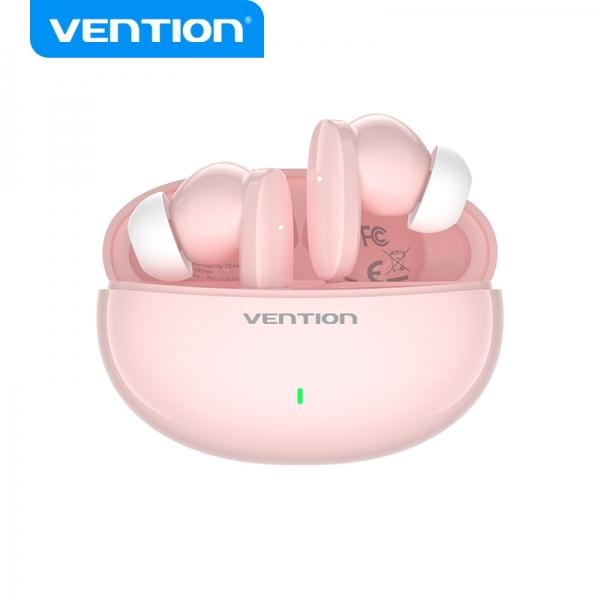 Vention NBFP0 cuffia e auricolare Wireless In-ear Chiamate/Musica/Sport/Tutti i giorni Bluetooth Rosa