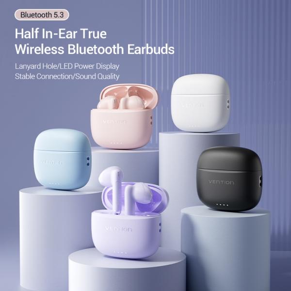 Vention NBHB0 cuffia e auricolare True Wireless Stereo (TWS) In-ear Musica e Chiamate Bluetooth Nero