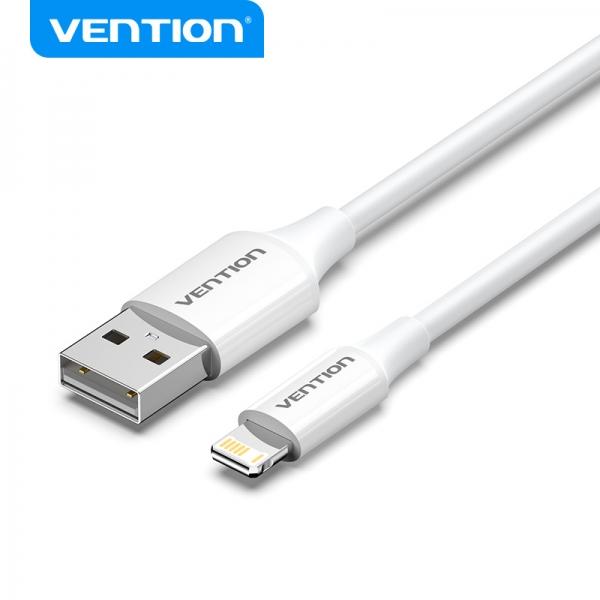Cavo VENTION USB 2.0 Tipo-A Maschio a Lightning Maschio 2.4A 1M Bianco