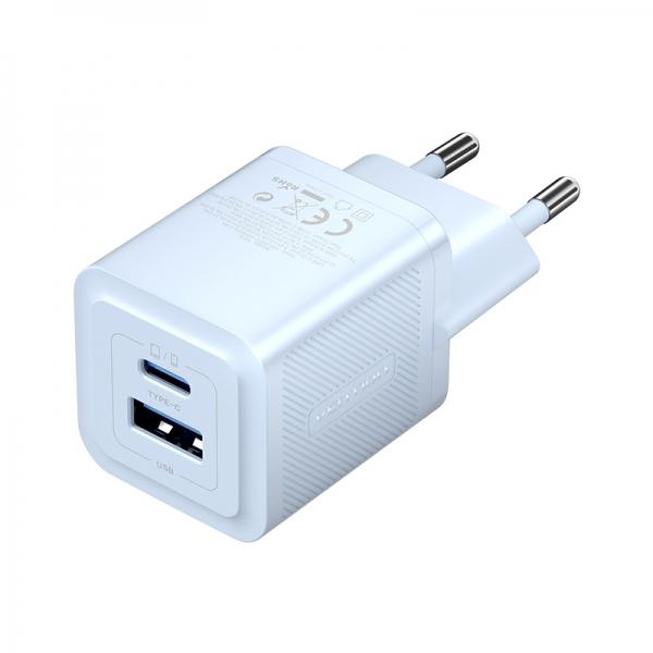 Cargador GaN a 2 Porte USB...