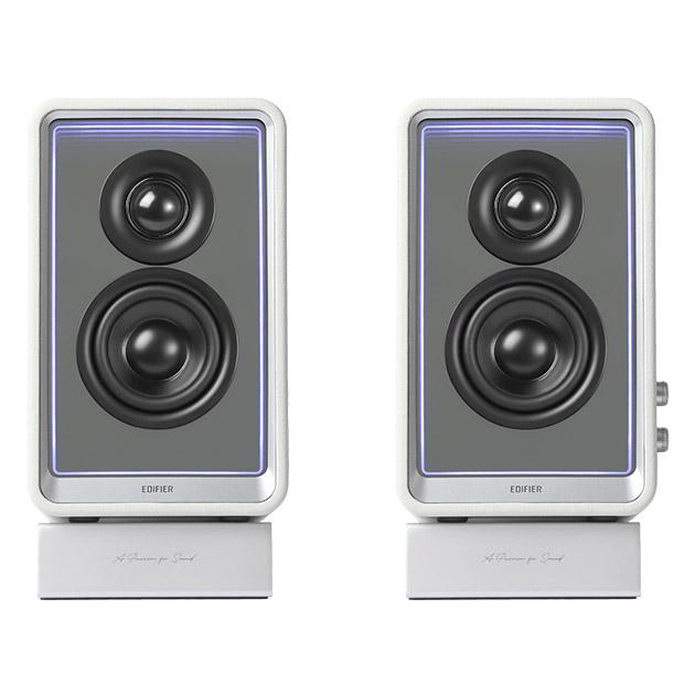 QR65 Altoparlante attivo di design, RGB, 70 watt bianco