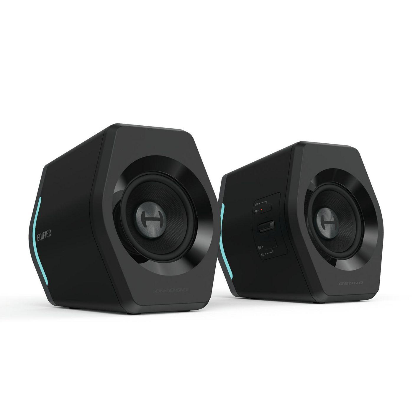 Edifier G2000 set di altoparlanti 32 W PC/PC portatile Nero Bluetooth (Edifier G2000 2.0 Bluetooth Gaming Speakers - Black)