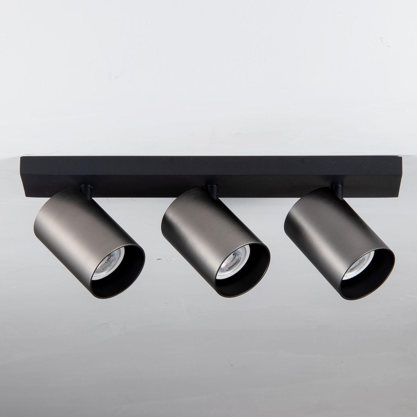 Smart Spotlight - Color-Black-3 Pack - Warranty 24M