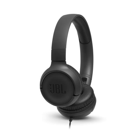 JBL Tune 500 Cuffie cablate nere
