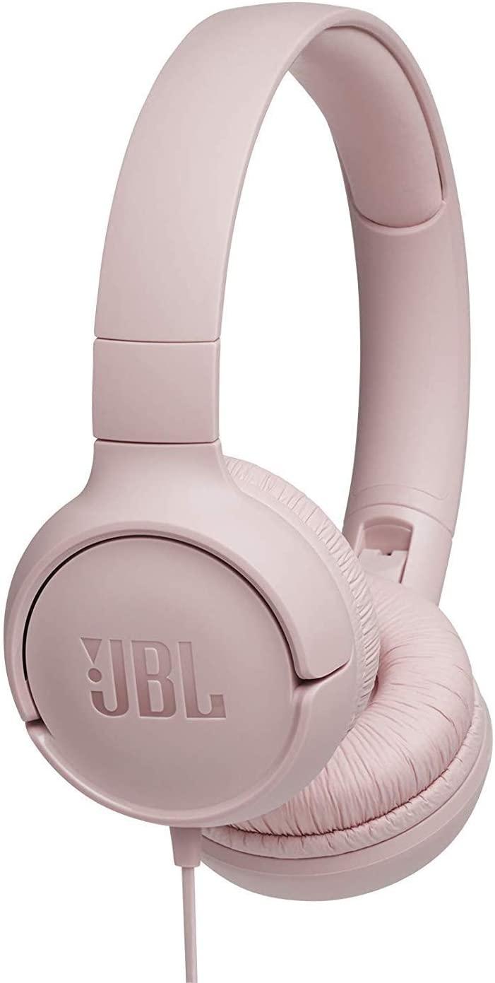 Cuffie JBL Tune 500 microfoni - fascia regolabile - pieghevole - controllo del cavo - cavo da 1,20 m
