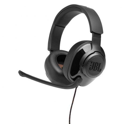 JBL Quantum 200 cuffie da gioco con microfono - fascia regolabile - Controllo delle cuffie - Cavo intrecciato da 1,20 m - color