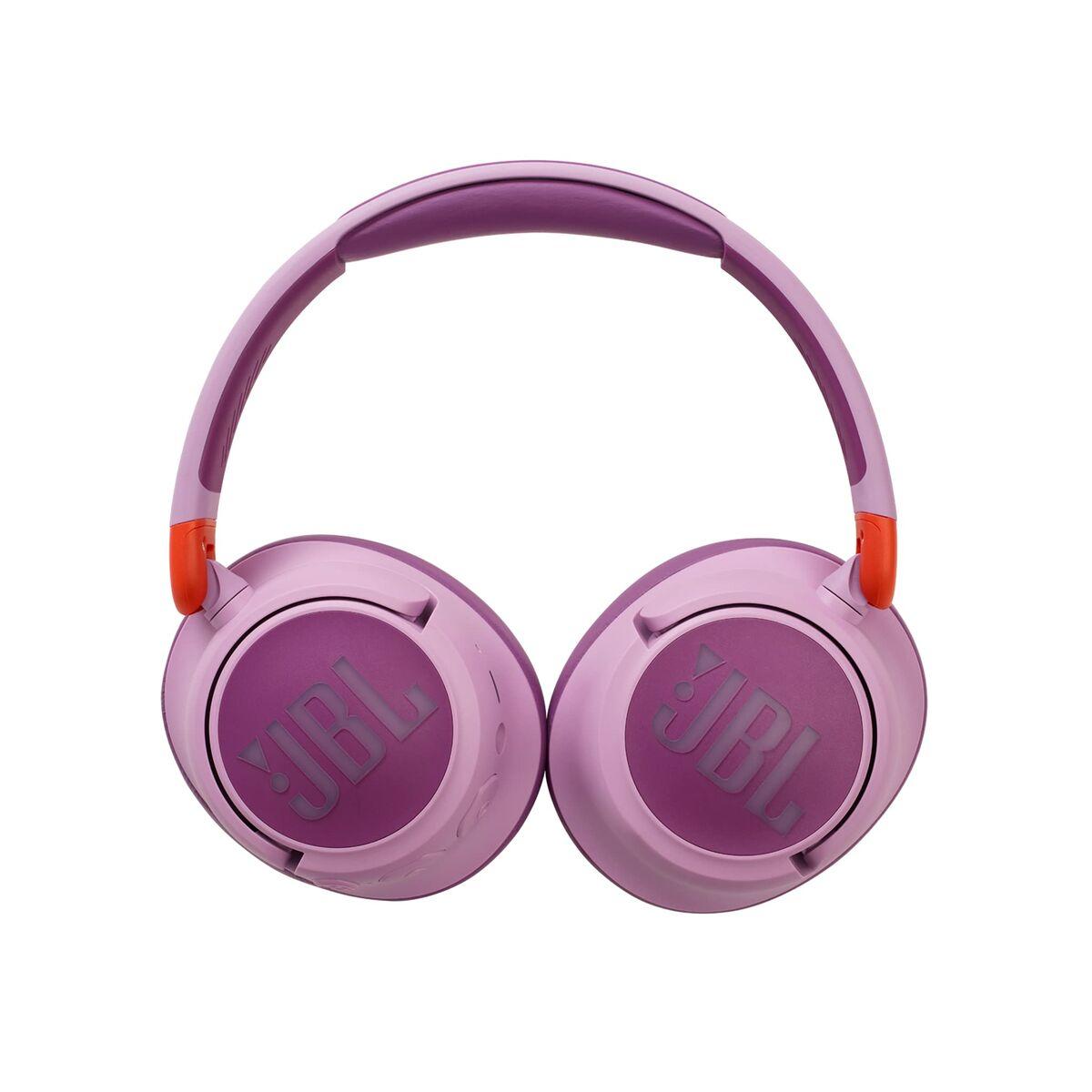 Cuffie over-ear JBL JR 460 NC con cancellazione del rumore per bambini in rosa