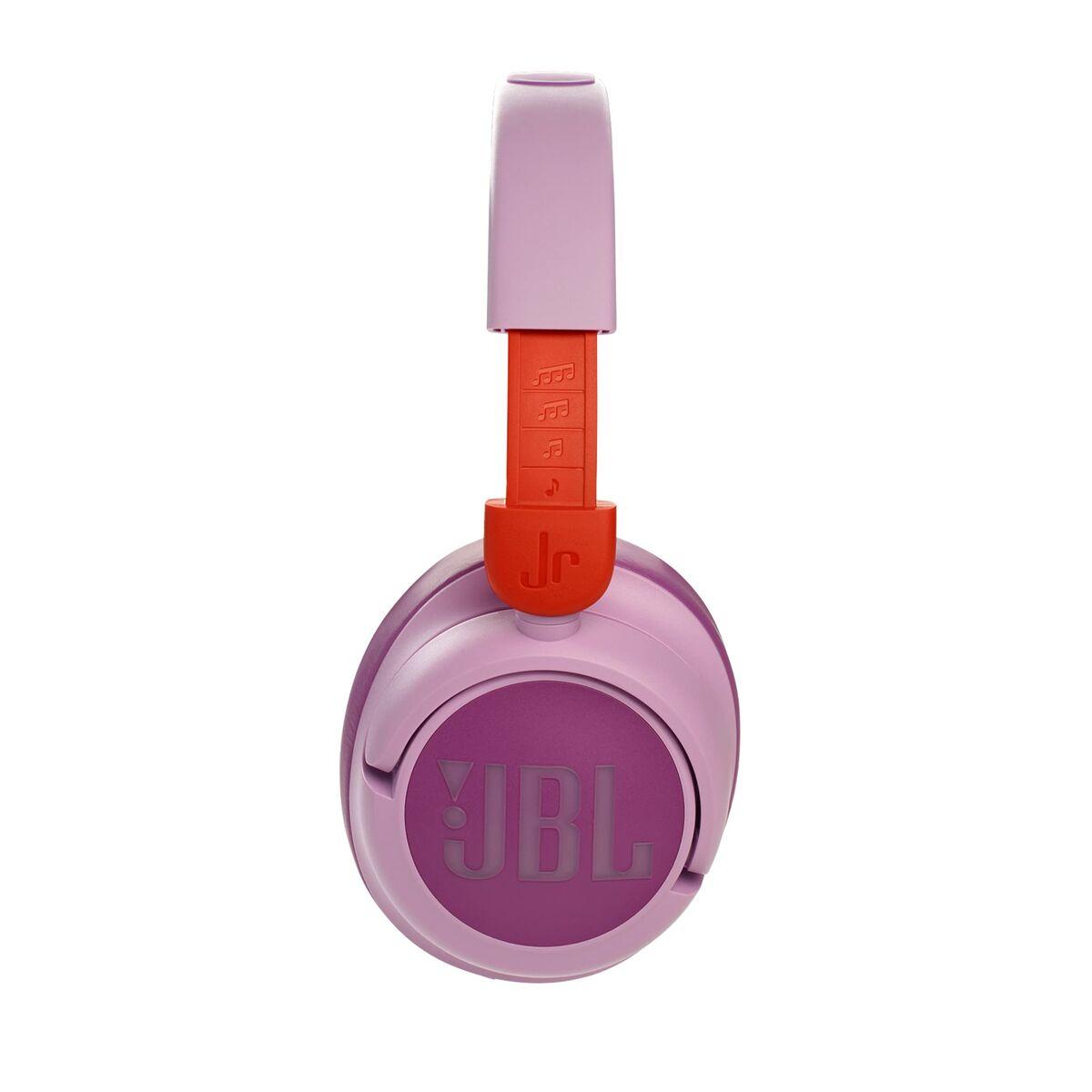 Cuffie over-ear JBL JR 460 NC con cancellazione del rumore per bambini in rosa