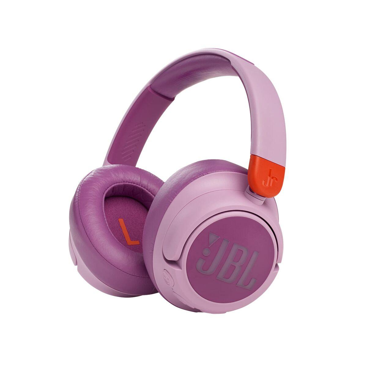 Cuffie over-ear JBL JR 460 NC con cancellazione del rumore per bambini in rosa