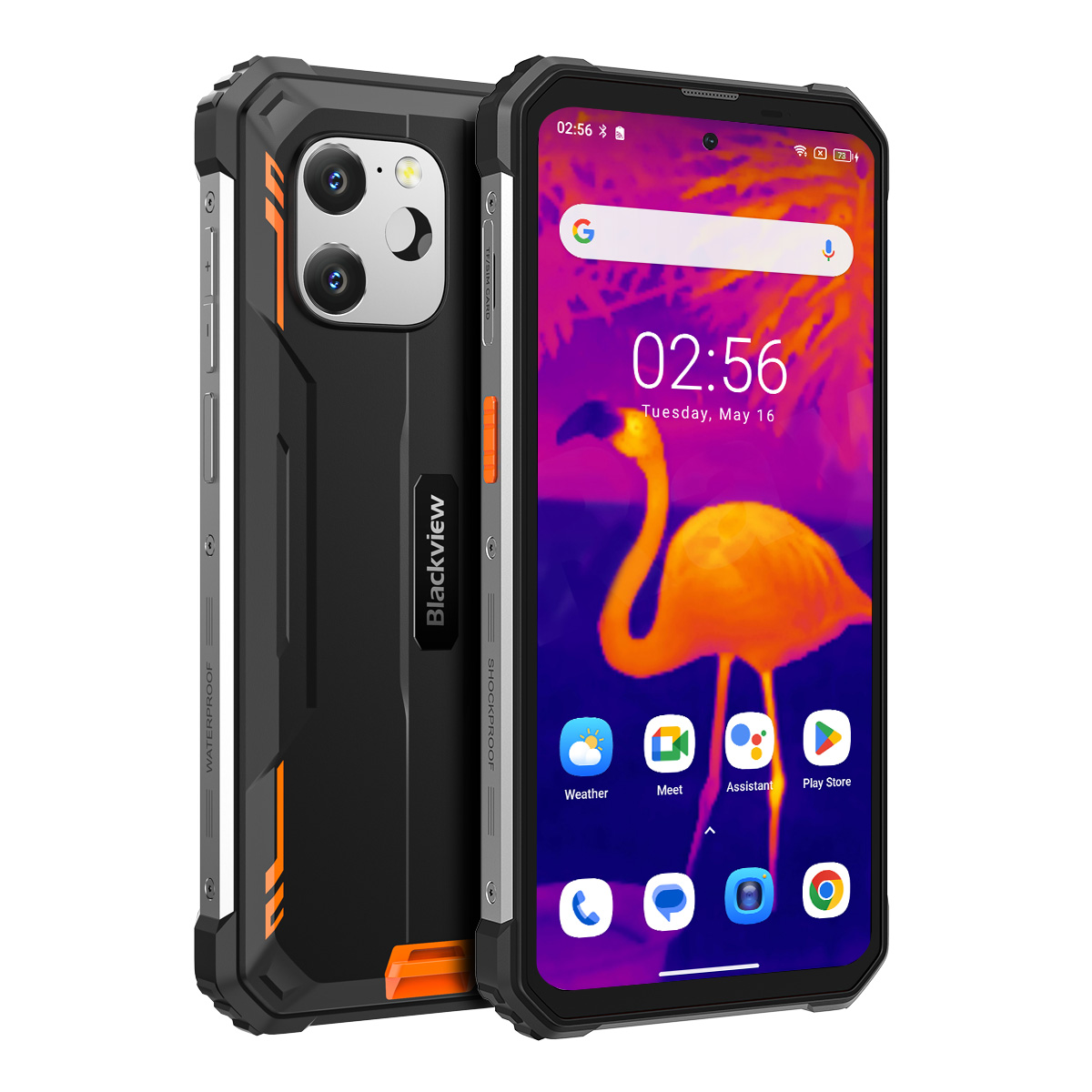 BV8900 Smartphone arancione da 8256 GB