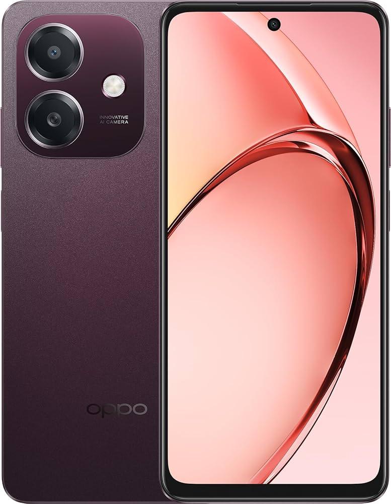 OPPO A60 5G 169 cm (6.67") Doppia SIM Android 14 USB tipo-C 4 GB 128 GB 5100 mAh Nero Rosso