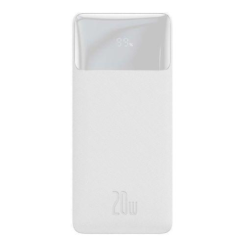 BIPOW BASEUS 30000MAH, 2XUSB, USB-C, 20W (bianco)