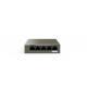 Switch Desktop 5 Porte Gigabit con 4 Porte PoE G1105P-4-63W
