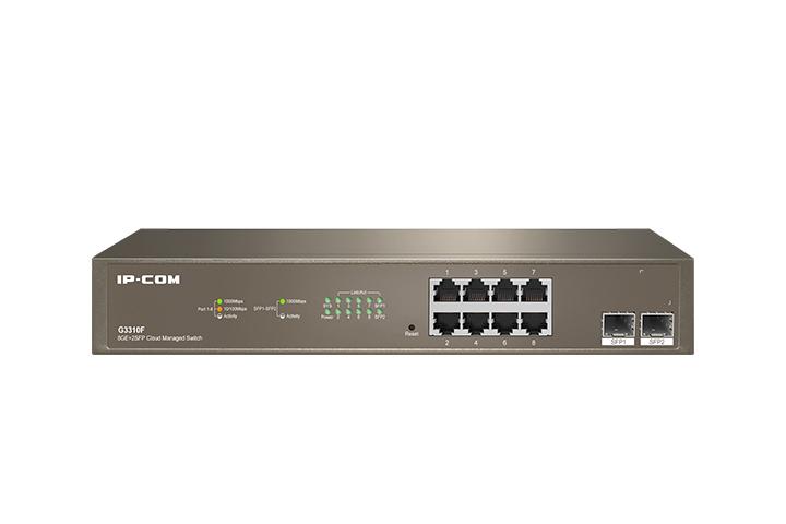 Switch Cloud Managed 8 port GE 2 SFP - G3310F