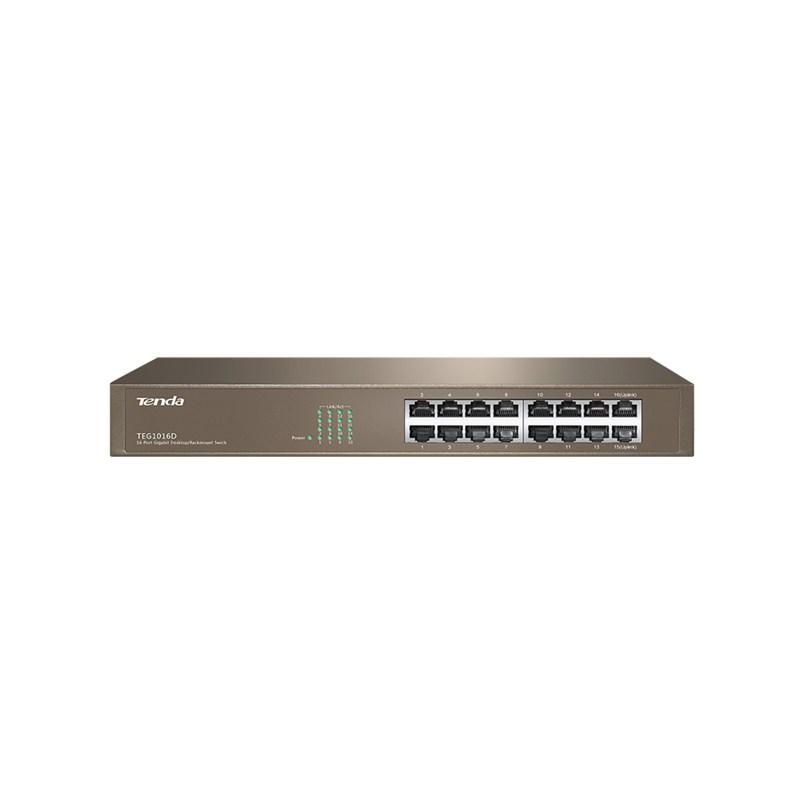 Switch TENDA TEG1016D 16 porte 10/100/1000MBPS 11"