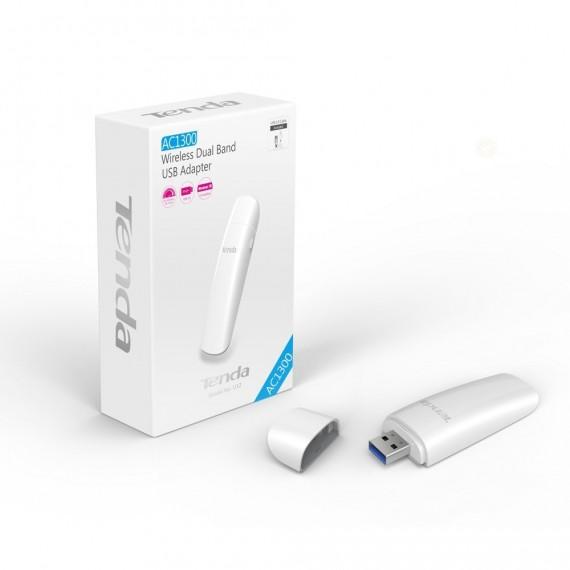 Tenda U12 AC1300 Ultra Speed Wireless Dual Band USB 3.0 WiFi