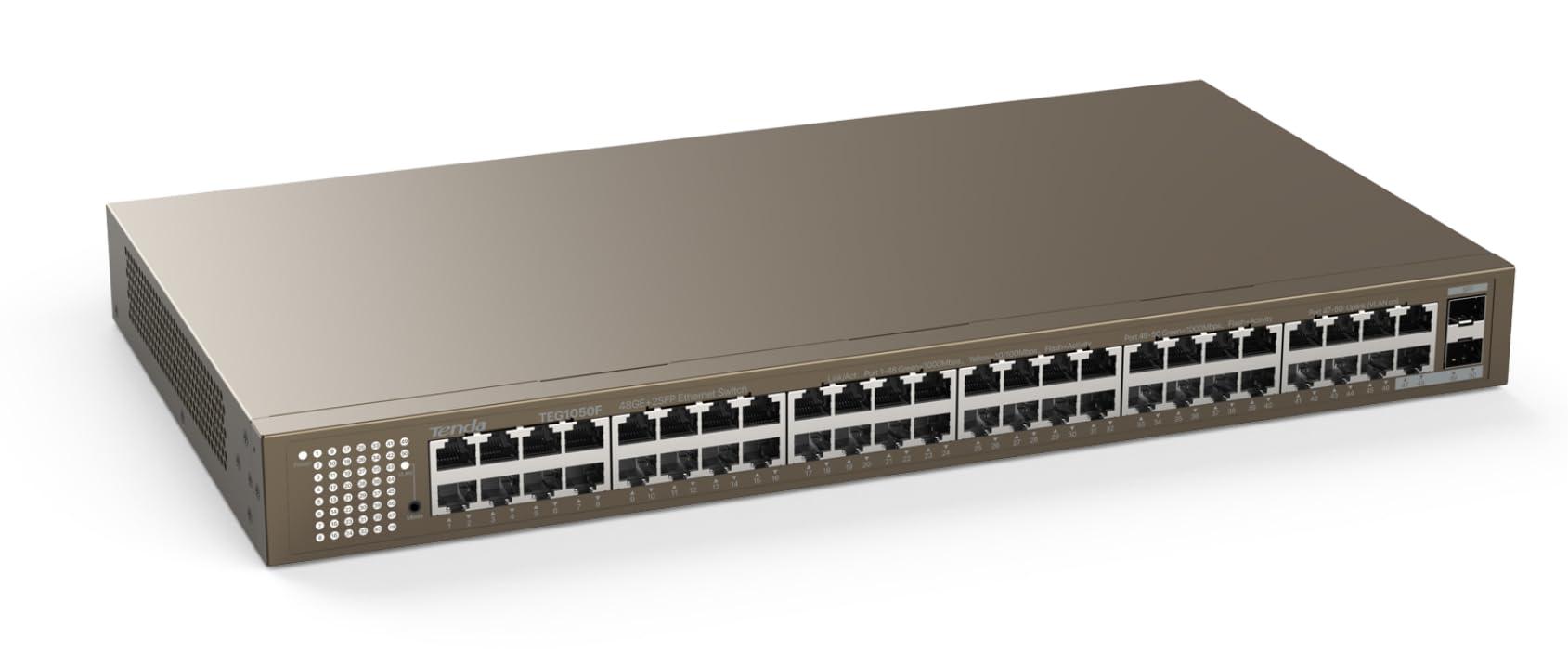 Switch Ethernet Unmanaged 48 Port Gigabit 2SFP - Business