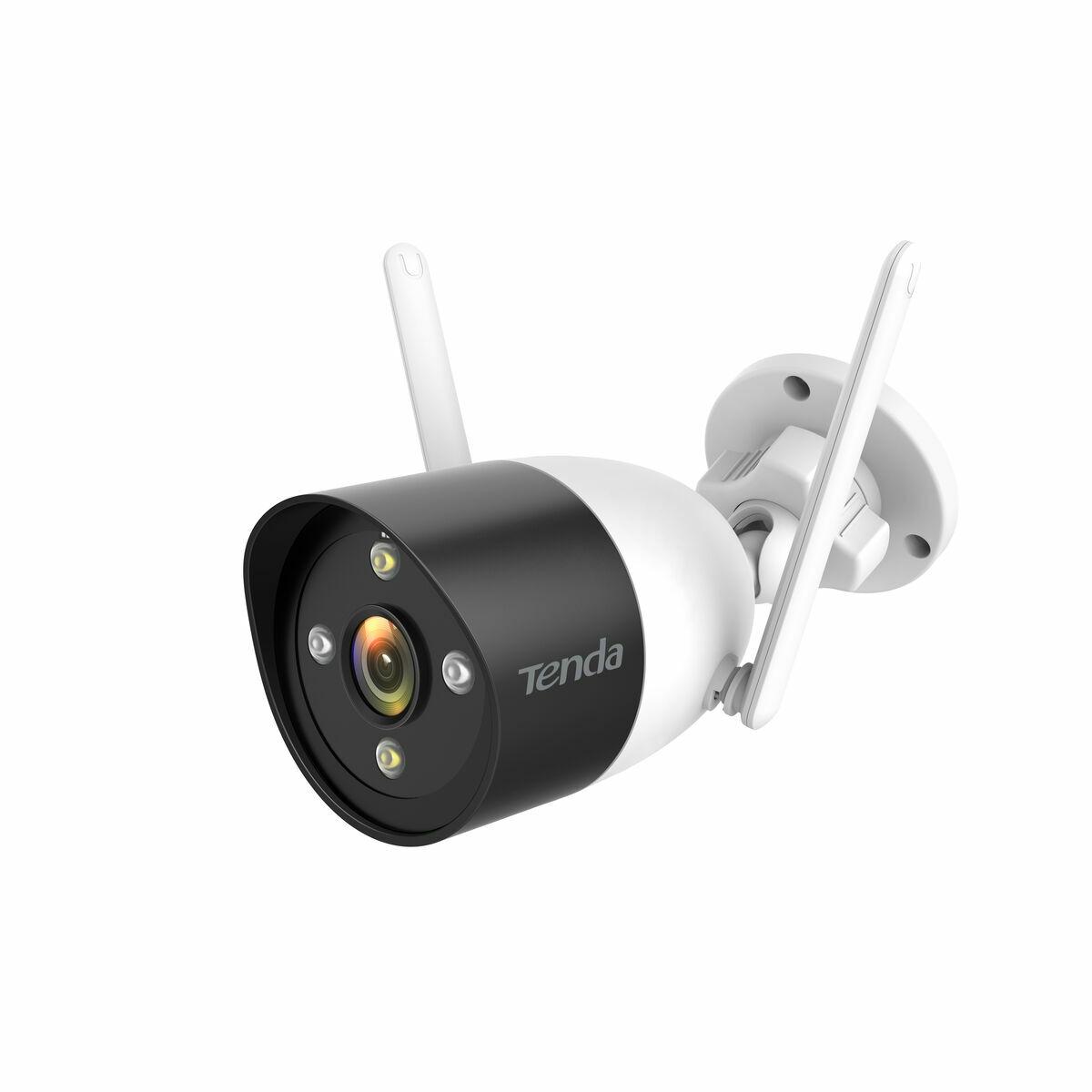 KIT VIDEOSORVEGLIANZA TENDA K4W-3TC NVR+4 TELECAMERE WI-FI fino a 200mt,video HD 3MP,rilevam movimento,allarme sonoro e luminoso