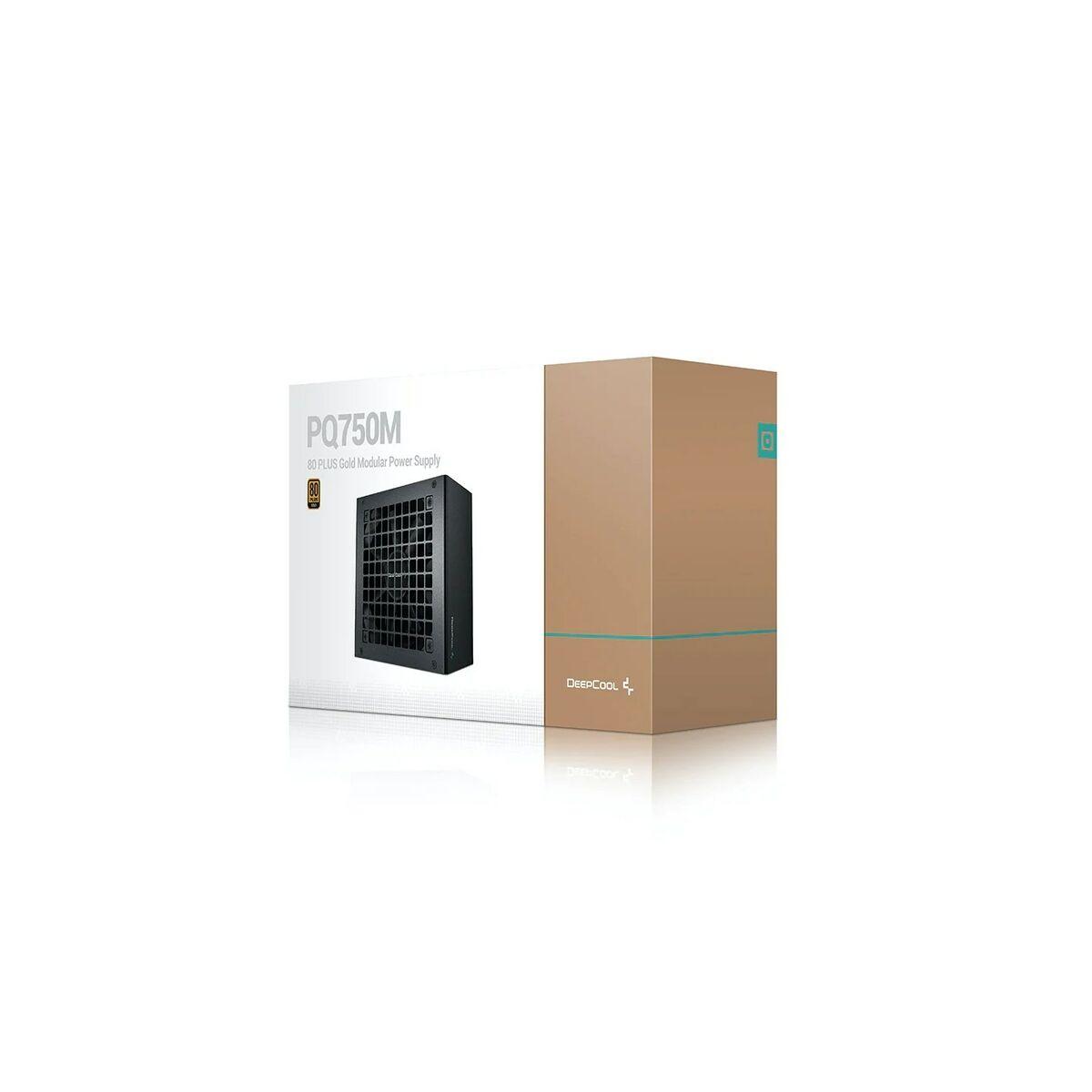 Fonte di Alimentazione DEEPCOOL R-PQ750M-FA0B-EU ATX 750 W 80 Plus Gold CE