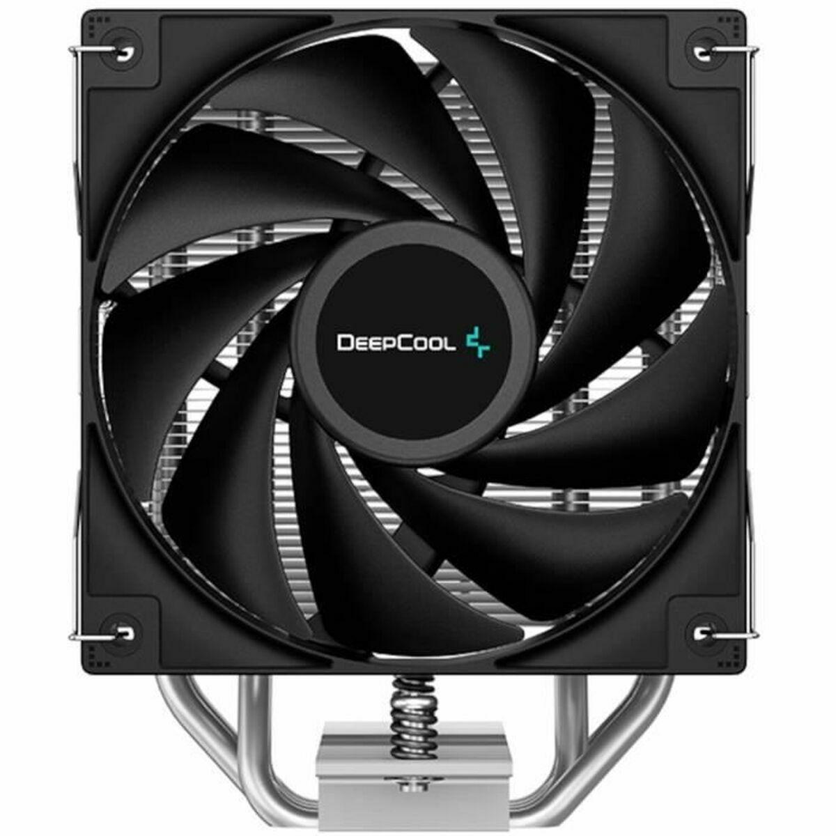 DeepCool AG400 Processore Raffreddatore d'aria 12 cm Alluminio Nero 1 pz (DeepCool AG400 Fan CPU Cooler Universal Socket High E