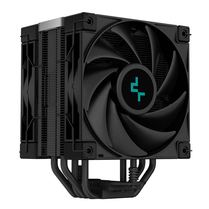 Deepcool AK400 ZERO DARK PLUS Processore Dispositivo di raffreddamento 1-pack Sort SÃƒÂ¸lv 120 mm