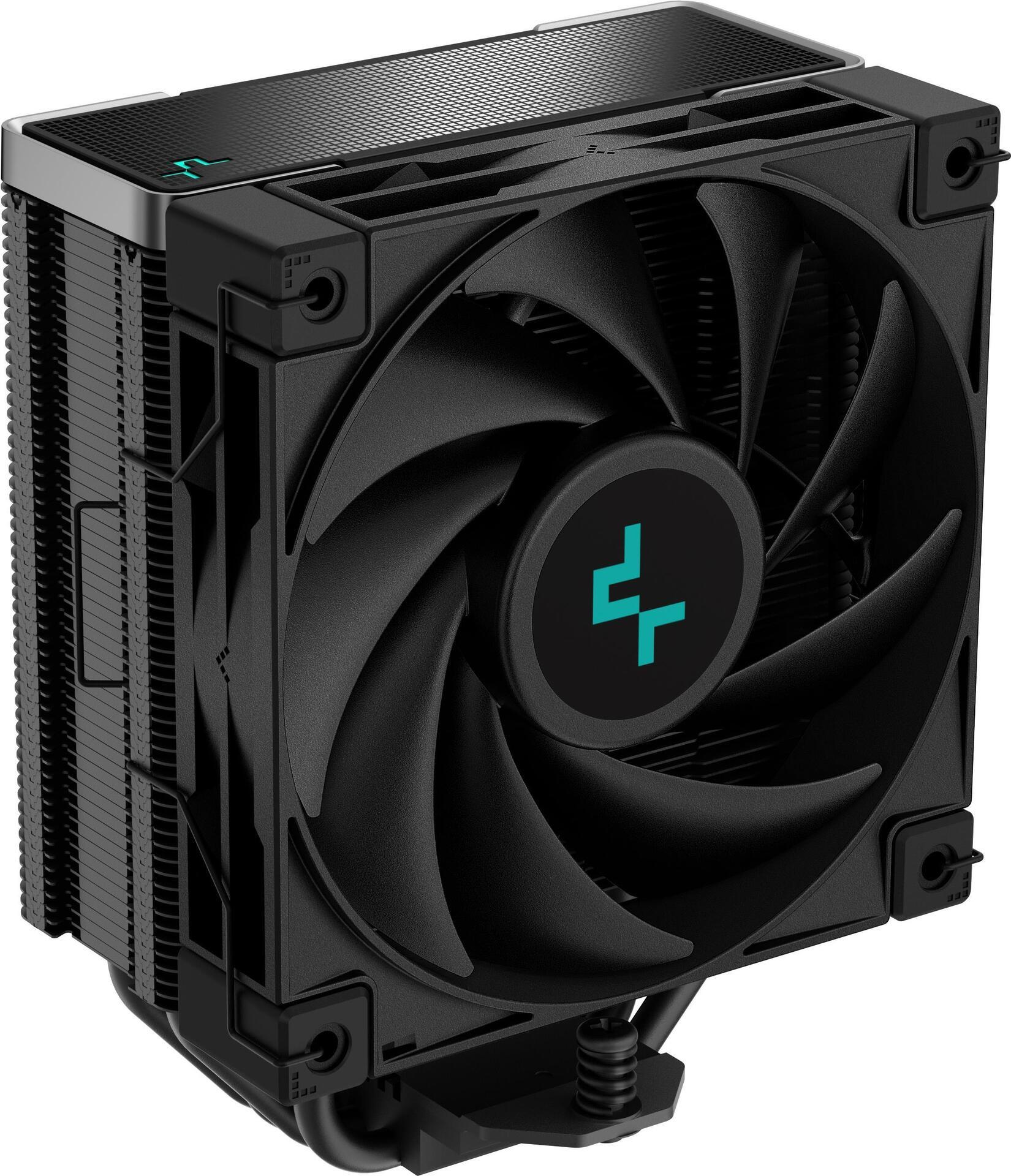 DeepCool AK400 ZERO DARK Processore Raffreddatore d'aria 12 cm Nero 1 pz (DeepCool AK400 Zero Dark Fan CPU Cooler Universal Soc