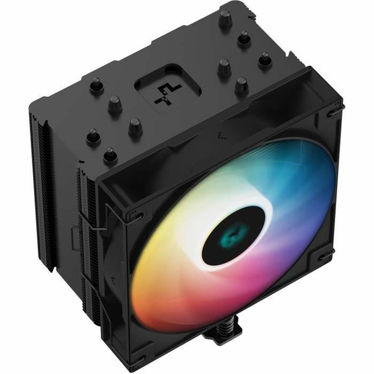DeepCool AG500 BK ARGB Processore Raffreddatore d'aria 12 cm Nero (DeepCool AG500 BK ARGB Fan CPU Cooler Universal Socket Fine-