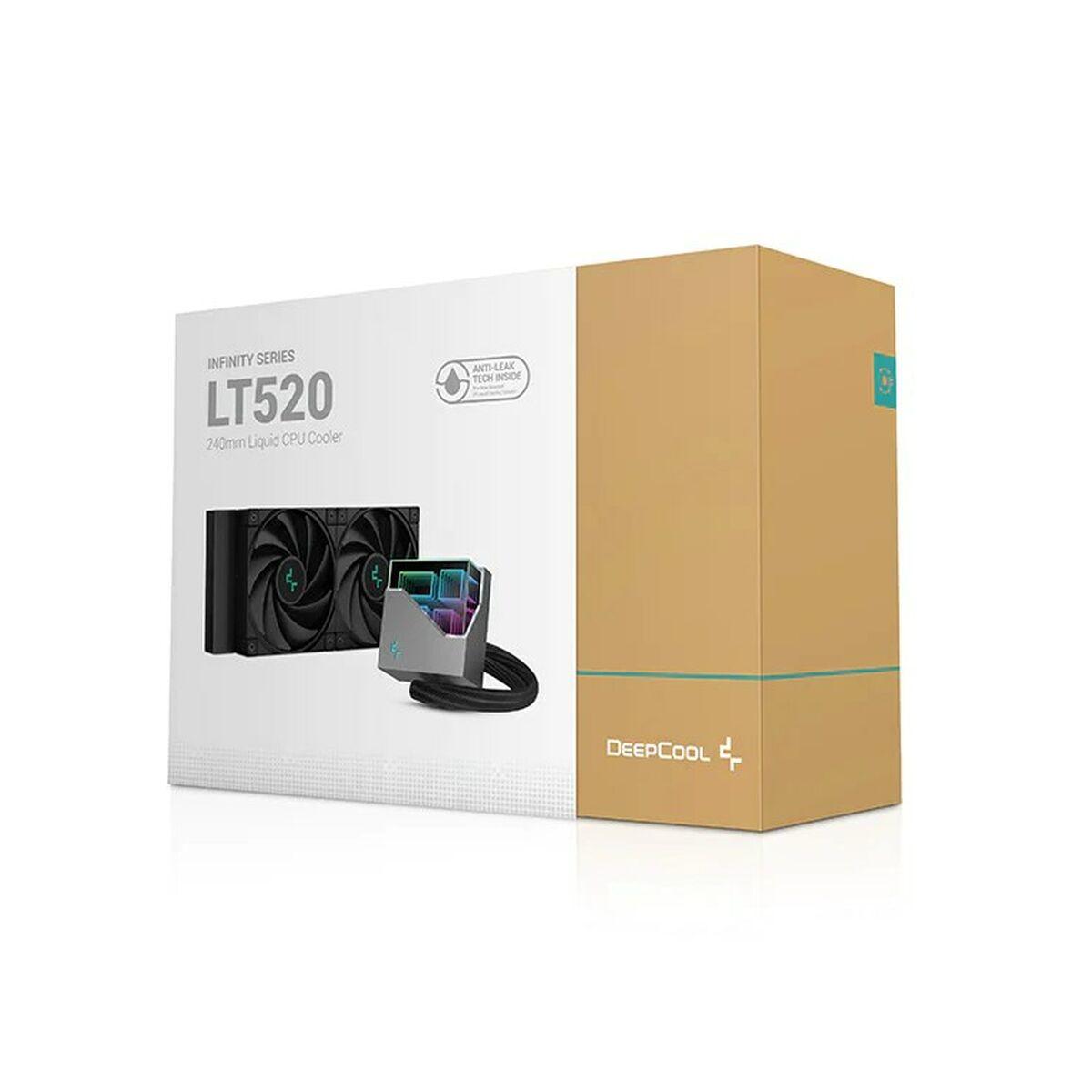 DeepCool LT520 Processore Raffreddatore di liquidi tutto in uno 12 cm Nero 1 pz (DeepCool LT520 AiO Liquid CPU Cooler Universal