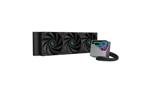 DeepCool LT720 Processore Raffreddatore di liquidi tutto in uno 12 cm Nero (DeepCool LT720 AiO Liquid CPU Cooler Universal Sock