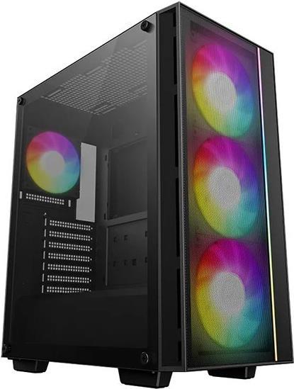 DeepCool Matrexx 55 Mesh V4 C - Torre MIDI - PC - Black - Atx - Micro Atx - Mini -itx - ABS Syntetic - SPCC - Gaming (R -Matrex