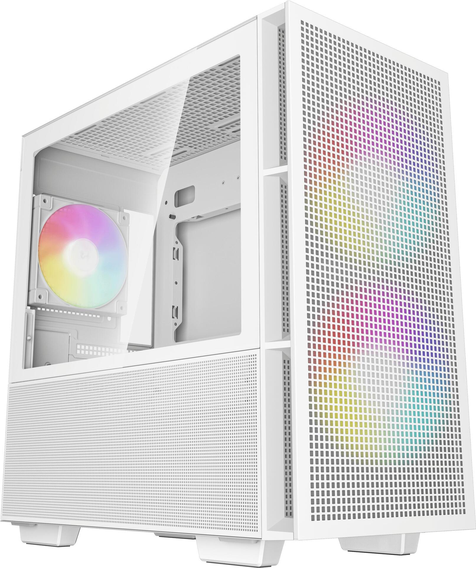 DeepCool CH360 Micro-ATX Case, White
