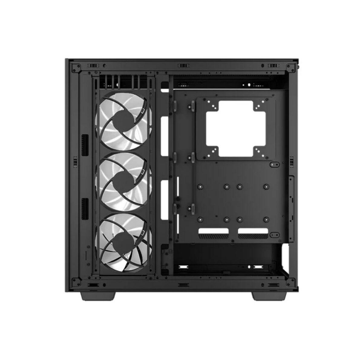 DeepCool Morpheus Tower Nero (DeepCool Morpheus Case Gaming Black Full Tower 4 x USB 3.0 / 1 x USB Type-C Tempered Glass Side W