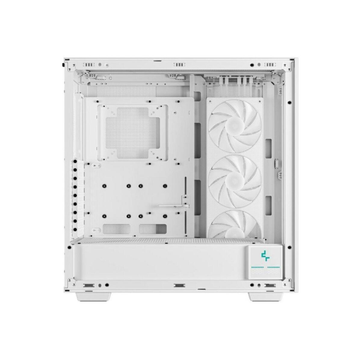 DeepCool Morpheus WH Tower Bianco (DeepCool Morpheus Case Gaming White Full Tower 4 x USB 3.0 / 1 x USB Type-C Tempered Glass S