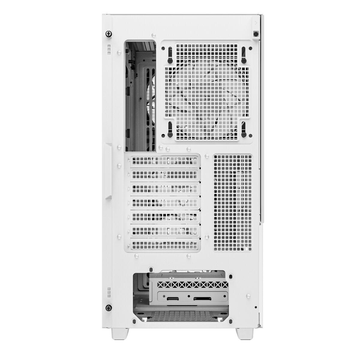 DeepCool CH560 WH Midi Tower Bianco (DeepCool CH560, White, Mid Tower Gaming Case, Tempered Glass, 4x ARGB Fans, E-ATX/ATX/Micr