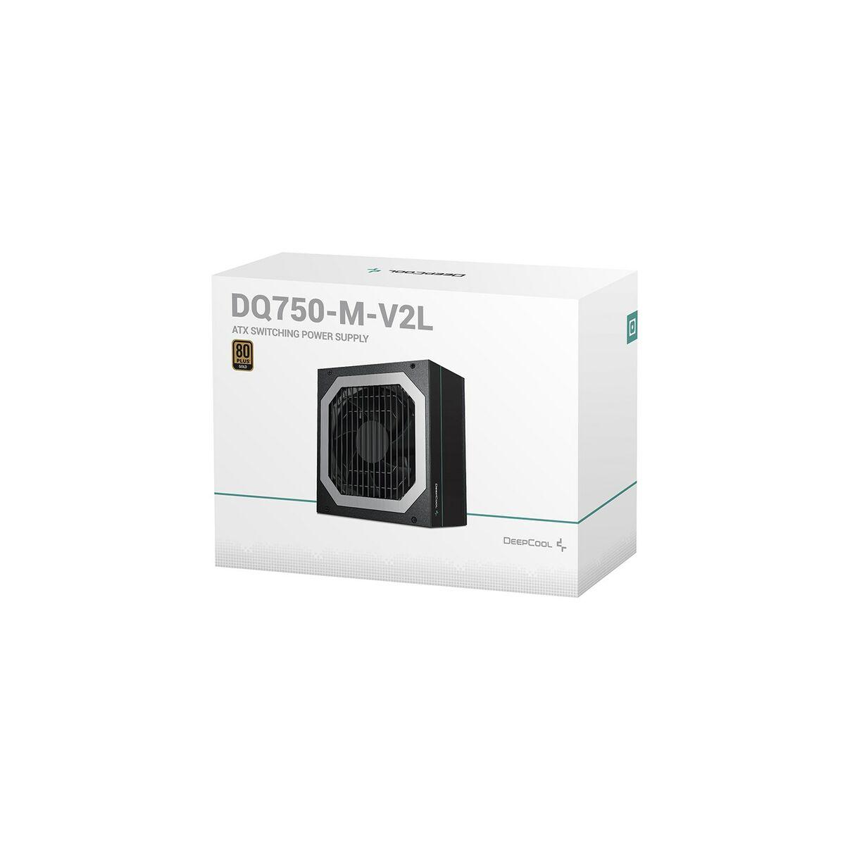 DeepCool DQ750-M-V2L alimentatore per computer 750 W 20+4 pin ATX Nero (Deepcool DQ DQ750-M-V2L - str?mforsyni)